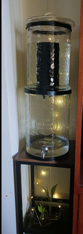 Image of 32.5 Inch High Square Floor Stand