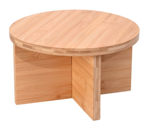 Image of Countertop Bamboo Wood Stand