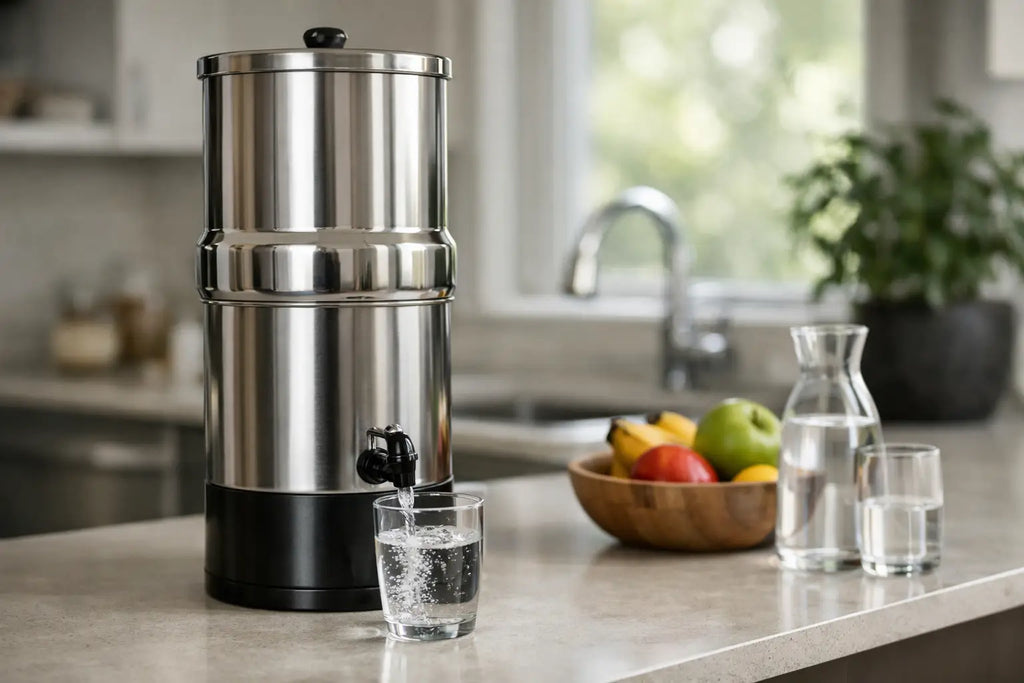 How Gravity Water Filters Work at Home