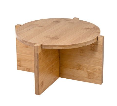 Image of Countertop Bamboo Wood Stand