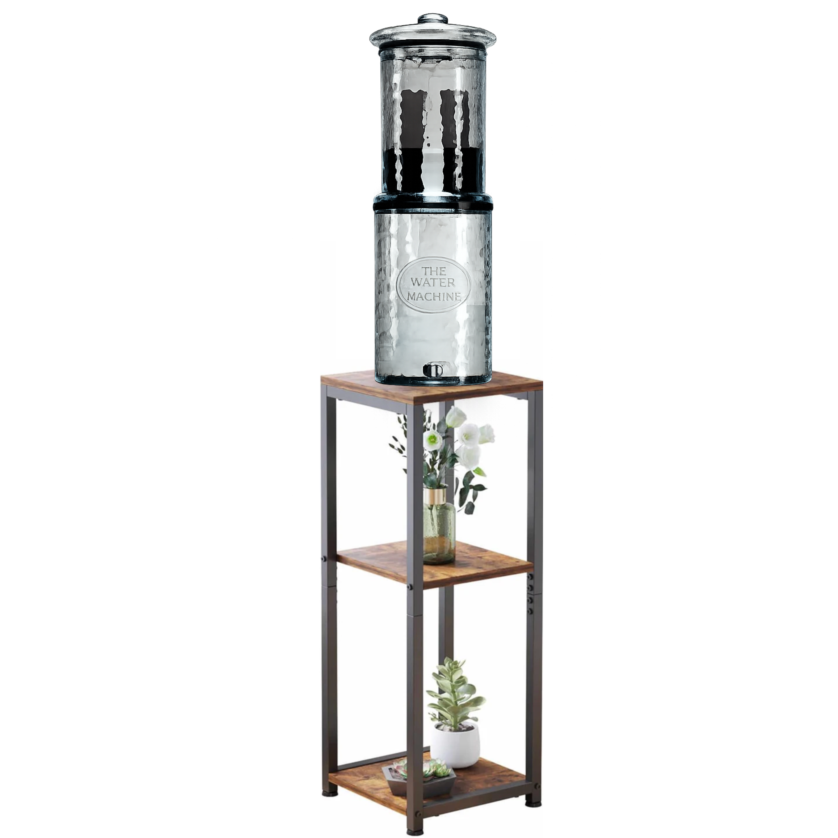 32.5 Inch High Square Floor Stand