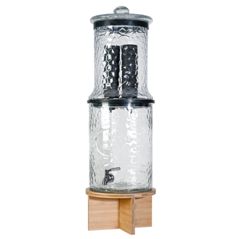 Image of Countertop Bamboo Wood Stand